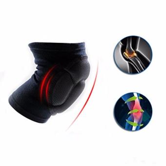 2 Pcs Cycling Bike Thick Cushion Gel Comfortable Fit Impact Resistance Knee Pad For Biking Volleyball Cycling Outdoor Sports Knee Protection Pads June 2018 - 2 2 pcs Cycling Bike Thick Cushion Gel Comfortable Fit Impact Resistance Knee Pad for Biking Volleyball Cycling Outdoor Sports knee protection pads - 2