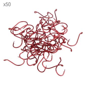 50pcs Octopus Fishing Hook High-carbon Steel Fishhook (Red)(4#) -intl June 2018 - 2 50pcs Octopus Fishing Hook High-carbon Steel Fishhook (Red)(4#) -intl - 2