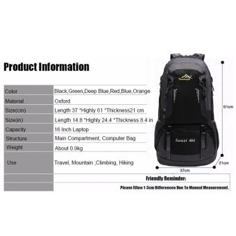 60L Waterproof Oxford Hiking Camping Backpacks OutdoorWear-resisting Bag June 2018 - 3 60L Waterproof Oxford Hiking Camping Backpacks OutdoorWear-resisting Bag - 3