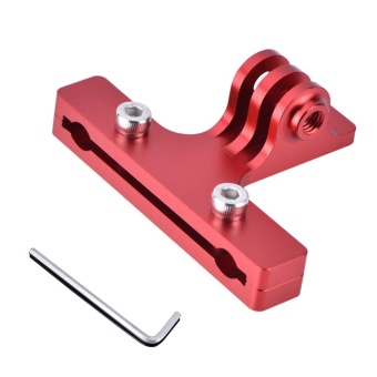 Aluminum Bike Clip Saddle Rear Seat Cycling Video Holder For Gopro 3+ 4/5 Session YI (Red) - Intl June 2018 - 2 Aluminum Bike Clip Saddle Rear Seat Cycling Video Holder for Gopro 3+ 4/5 Session YI (Red) - intl - 2