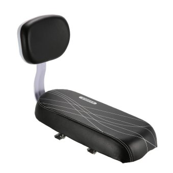 Bicycle Back Seat Cycling Bike Bicycle MTB PU Leather Soft Cushion Rear Rack Seat Children Seat With Back Rest - Intl June 2018 - 2 Bicycle Back Seat Cycling Bike Bicycle MTB PU Leather Soft Cushion Rear Rack Seat Children Seat with Back Rest - intl - 2