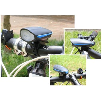 Bike Light Set With Horn Waterproof USB Rechargeable XPG LED BicyleHeadlight And Taillight - Intl June 2018 - 3 Bike Light Set with Horn Waterproof USB Rechargeable XPG LED BicyleHeadlight and Taillight - intl - 3
