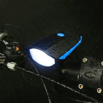 Bike Light Set With Horn Waterproof USB Rechargeable XPG LED BicyleHeadlight And Taillight - Intl June 2018 - 4 Bike Light Set with Horn Waterproof USB Rechargeable XPG LED BicyleHeadlight and Taillight - intl - 4
