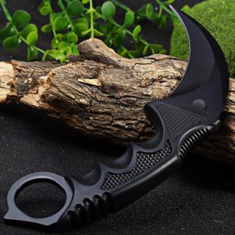 Black Blade Stainless Karambit Knife For Self Defense, Camping,hunting, Hiking, Adventure, And Home Use (Black) June 2018 - 5 Black Blade Stainless Karambit Knife for Self Defense, Camping,hunting, hiking, adventure, and home use (Black) - 5