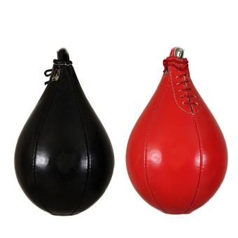 Black Boxing Pear Shape PU Speed Ball Punching Exercise SpeedballSpeed Bag Punch Fitness Training Ball - Intl June 2018 - 2 Black Boxing Pear Shape PU Speed Ball Punching Exercise SpeedballSpeed Bag Punch Fitness Training Ball - intl - 2