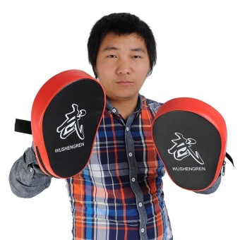 Buy 1 Get 1 Free ! 2X Boxing Mitt MMA Target Hook Jab Focus Punch Pad Training Glove Karate - Intl April 2018 - 2 Buy 1 Get 1 Free ! 2X Boxing Mitt MMA Target Hook Jab Focus Punch Pad Training Glove Karate - intl - 2