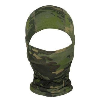 Camouflage Hood Ninja Outdoor Cycling Motorcycle Hunting Military Tactical Helmet Liner Gear Full Face Mask (Jungle Camouflage) - Intl June 2018 - 2 Camouflage Hood Ninja Outdoor Cycling Motorcycle Hunting Military Tactical Helmet Liner Gear Full Face Mask (Jungle Camouflage) - intl - 2