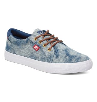 DC Men's Council Tx Se Low Cut (Indigo Bleached Vintage) June 2018 - 2 DC Men's Council Tx Se Low Cut (Indigo Bleached Vintage) - 2