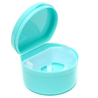 Dental Orthodontic Retainer Denture Storage Case Box MouthguardContainer Tray Light Blue Audew June 2018 - 4 Dental Orthodontic Retainer Denture Storage Case Box MouthguardContainer Tray Light blue Audew - 4