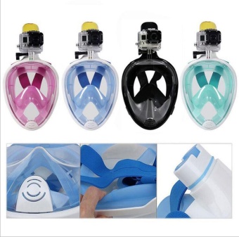 Diving Mask Anti Fog Detachable Dry Snorkeling Full Face Mask SetScuba - Intl June 2018 - 5 Diving Mask Anti Fog Detachable Dry Snorkeling Full Face Mask SetScuba - intl - 5