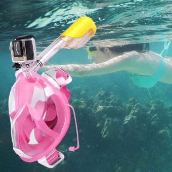 Easy Breath Full Dry Diving Full Face Mask Swimming Goggles For Gopro Camera L/XL June 2018 - 2 Easy Breath Full Dry Diving Full Face Mask Swimming Goggles for Gopro Camera L/XL - 2