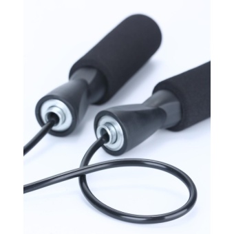EsoGoal 10 Feet Soft Ball Bearing Handle Jump Rope Skipping Rope For Workout, Speed Jumping, Fitness, Boxing, Calories Burned(Black) - Intl June 2018 - 3 EsoGoal 10 Feet Soft Ball Bearing Handle Jump Rope Skipping Rope For Workout, Speed Jumping, Fitness, Boxing, Calories Burned(Black) - intl - 3