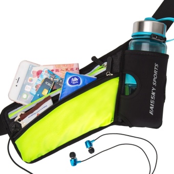 Haissky Can Put Water Bottles Waist Pack Sport Phone Case For Below6 Inch Phone (Black) - Intl June 2018 - 5 Haissky Can Put Water Bottles Waist Pack Sport Phone Case For Below6 Inch Phone (Black) - intl - 5