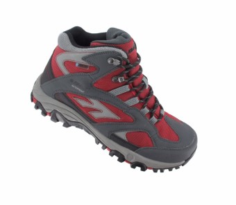Hi-Tec Men's Lima Sport WP (Charcoal/Red/Black) April 2018 - 2 Hi-Tec Men's Lima Sport WP (Charcoal/Red/Black) - 2