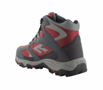 Hi-Tec Men's Lima Sport WP (Charcoal/Red/Black) April 2018 - 4 Hi-Tec Men's Lima Sport WP (Charcoal/Red/Black) - 4