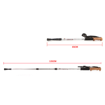 Hiking Walking Trekking Trail Poles Ultralight 3-section AdjustableCanes - Intl June 2018 - 3 Hiking Walking Trekking Trail Poles Ultralight 3-section AdjustableCanes - intl - 3
