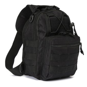 HUG #388 Shoulder Sling Bag Military Tactical Backpack (Black) June 2018 - 2 HUG #388 Shoulder Sling Bag Military Tactical Backpack (Black) - 2