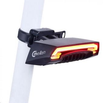 (Import)Meilan X5 Bicycle Smart Rear Light Bike Wireless Remote Turning Control Signal Tail Lamp Laser Beam USB Rechargeable Cycling - Intl April 2018 - 2 (Import)Meilan X5 Bicycle Smart Rear Light Bike Wireless Remote Turning Control Signal Tail Lamp Laser Beam USB Rechargeable Cycling - intl - 2