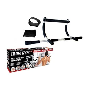 Iron Gym Total Upper Body Exercise Bar (SilverBlack)