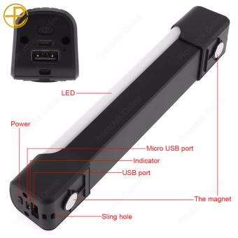 LED Strip Lighting Multifunction 5200mAh Mobile Power / Emergency Light (Black) June 2018 - 2 LED Strip Lighting Multifunction 5200mAh Mobile Power / Emergency Light (Black) - 2