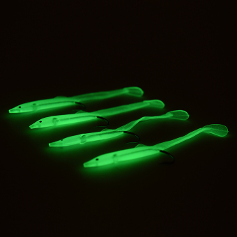 LEO Fishing Lure Hooks Set 8CM Soft And Luminous Fishing Tackle (Green) (Intl) June 2018 - 3 LEO Fishing Lure Hooks Set 8CM Soft and Luminous Fishing Tackle (Green) (Intl) - 3