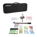 Lixada Telescopic Fishing Rod And Reel Combo Full Kit Spinning Fishing Reel Gear Organizer Pole Set With 100M Fishing Line Lures Hooks And Fishing Carrier Bag Case Fishing Accessories - Intl August 2018 - 3 Lixada Telescopic Fishing Rod and Reel Combo Full Kit Spinning Fishing Reel Gear Organizer Pole Set with 100M Fishing Line Lures Hooks and Fishing Carrier Bag Case Fishing Accessories - intl - 3