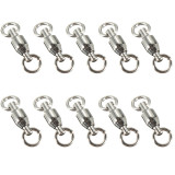 Lot 3# Heavy Duty Ball Bearing Swivel Solid Rings Sea Fishing August 2018 - 3 Lot 3# Heavy Duty Ball Bearing Swivel Solid Rings Sea Fishing - 3
