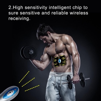New Wireless Electric Massager EMS Abdominal Training Device TENS Unit Electrotherapy Back Pain Relief ABS Fit Muscle Stimulator - Intl June 2018 - 4 New Wireless Electric Massager EMS Abdominal Training Device TENS Unit Electrotherapy Back Pain Relief ABS Fit Muscle Stimulator - intl - 4