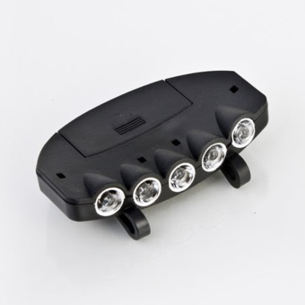 PAlight Clip-On 5-LED Head Cap Hat Light For Outdoor FishingCamping - Intl June 2018 - 2 PAlight Clip-On 5-LED Head Cap Hat Light For Outdoor FishingCamping - intl - 2
