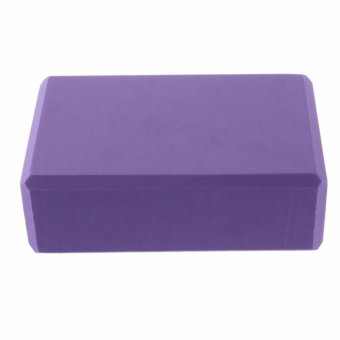 Practice Fitness Gym Sport Tool Yoga Block Brick Foaming Foam HomeExercise(Purple) June 2018 - 2 Practice Fitness Gym Sport Tool Yoga Block Brick Foaming Foam HomeExercise(Purple) - 2