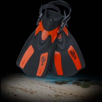 Professional Adjustable Swim Fins Snorkeling Foot Flipper Diving Equipment For Adult (Black L) - Intl June 2018 - 4 Professional Adjustable Swim Fins Snorkeling Foot Flipper Diving Equipment for Adult (Black L) - intl - 4