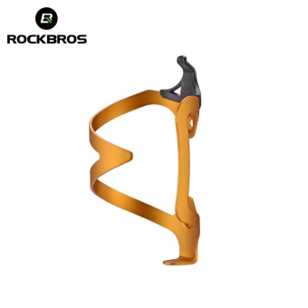 RockBros Bike Water Bottle Cage Bicycle Bottle Cage Holder Alloy One-Side New Style(Gold) - Intl June 2018 - 2 RockBros Bike Water Bottle Cage Bicycle Bottle Cage Holder Alloy One-Side New Style(Gold) - intl - 2