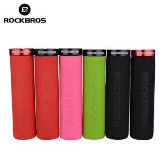 Rockbros Cycling Grips Mountain Road Bicycle Handle Grip Bike LockSilicone Sponge Handlebar Soft Ultraight Grips Anti-skidShock-absorbing Two Styles(BT1001 Red) - Intl June 2018 - 2 Rockbros Cycling Grips Mountain Road Bicycle Handle Grip Bike LockSilicone Sponge Handlebar Soft Ultraight Grips Anti-skidShock-absorbing Two Styles(BT1001 Red) - intl - 2