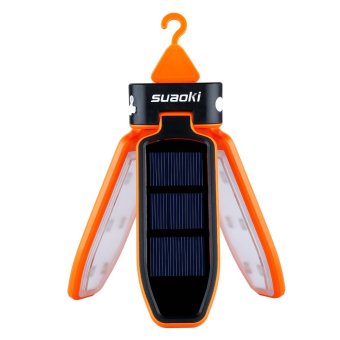 Suaoki Solar Panel Foldable LED Lantern (Orange) June 2018 - 2 Suaoki solar panel foldable LED lantern (Orange) - 2