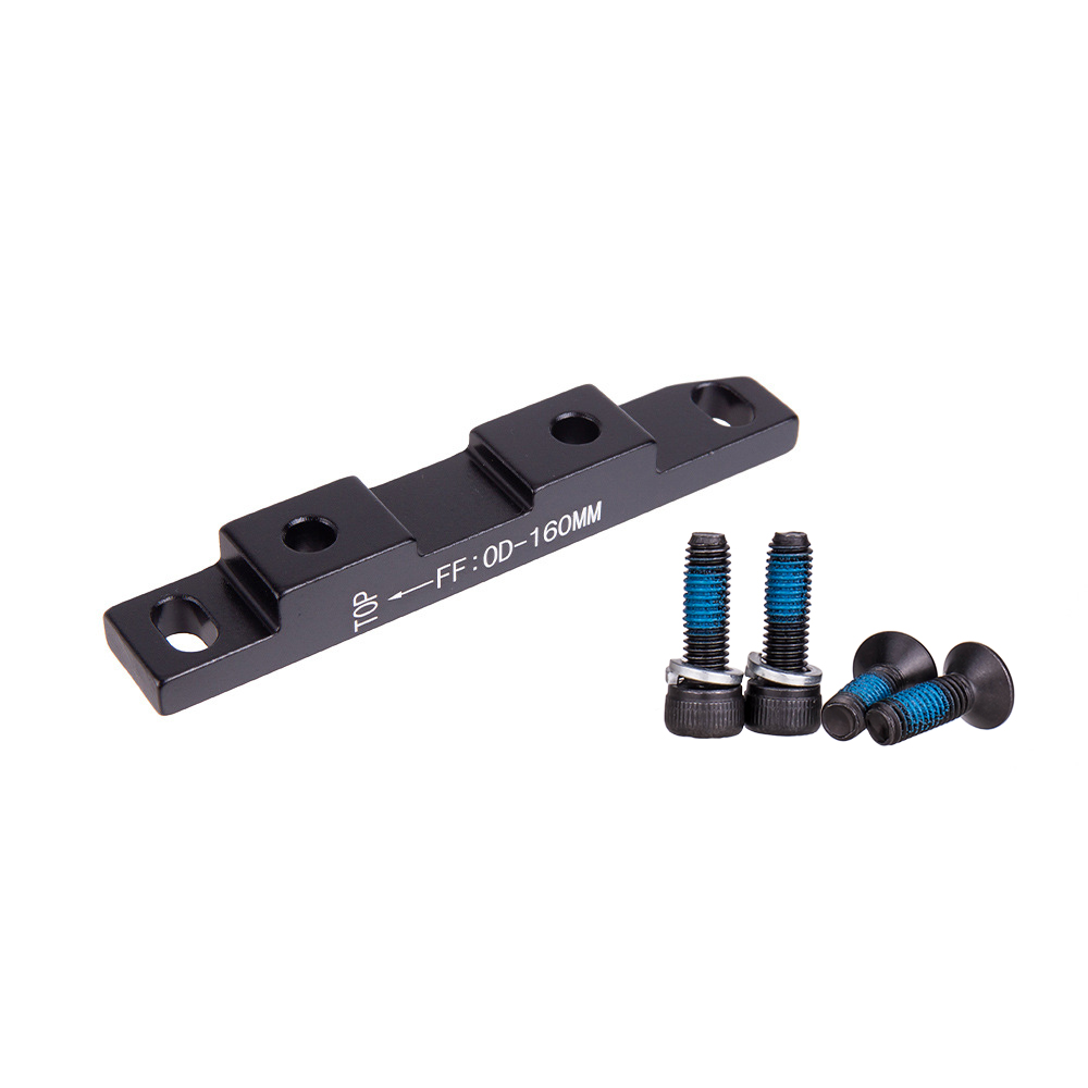Road Bike Disc Brake Flat Mount Adapter Ultralight Disc Brake Adapter for 140mm/160mm Rotor