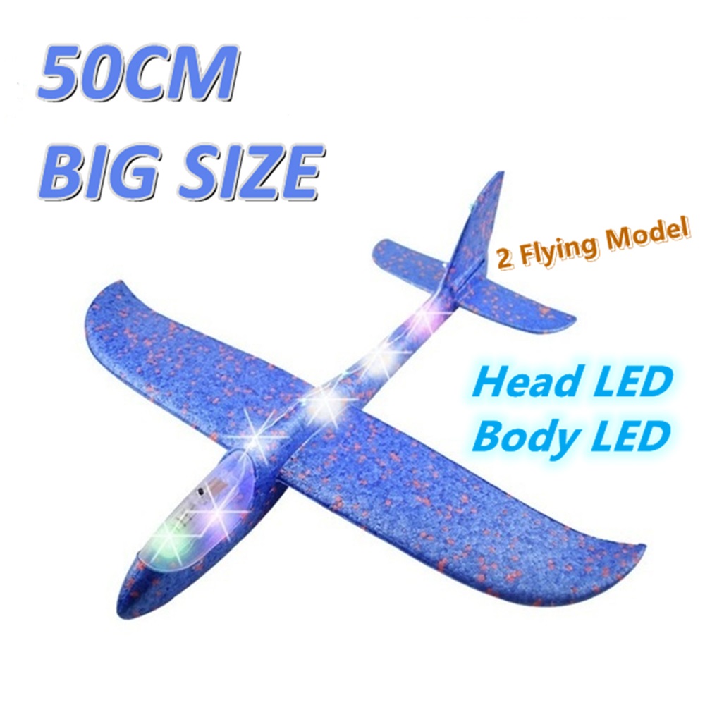 Hand throw flying gliders planes foam airplane party fillers kids toys randomCYC 