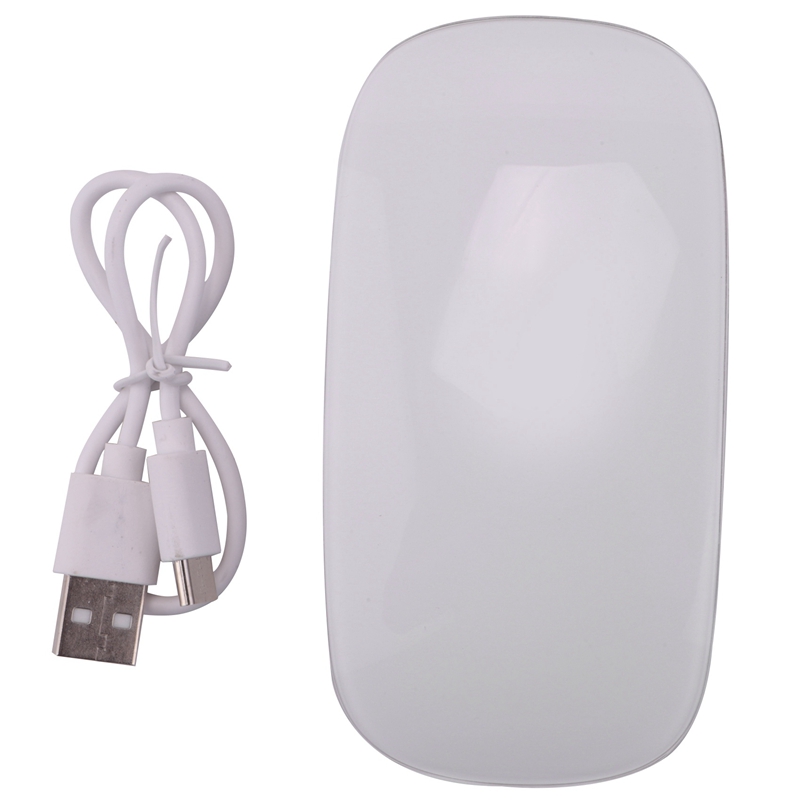 Bluetooth Wireless Magic Mouse Silent Rechargeable Computer Mouse Slim