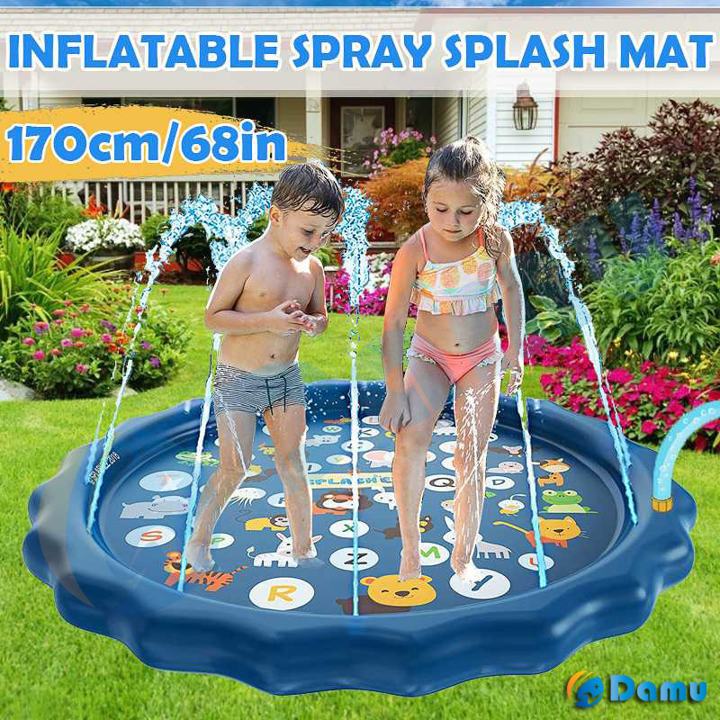 inflatable spray pool