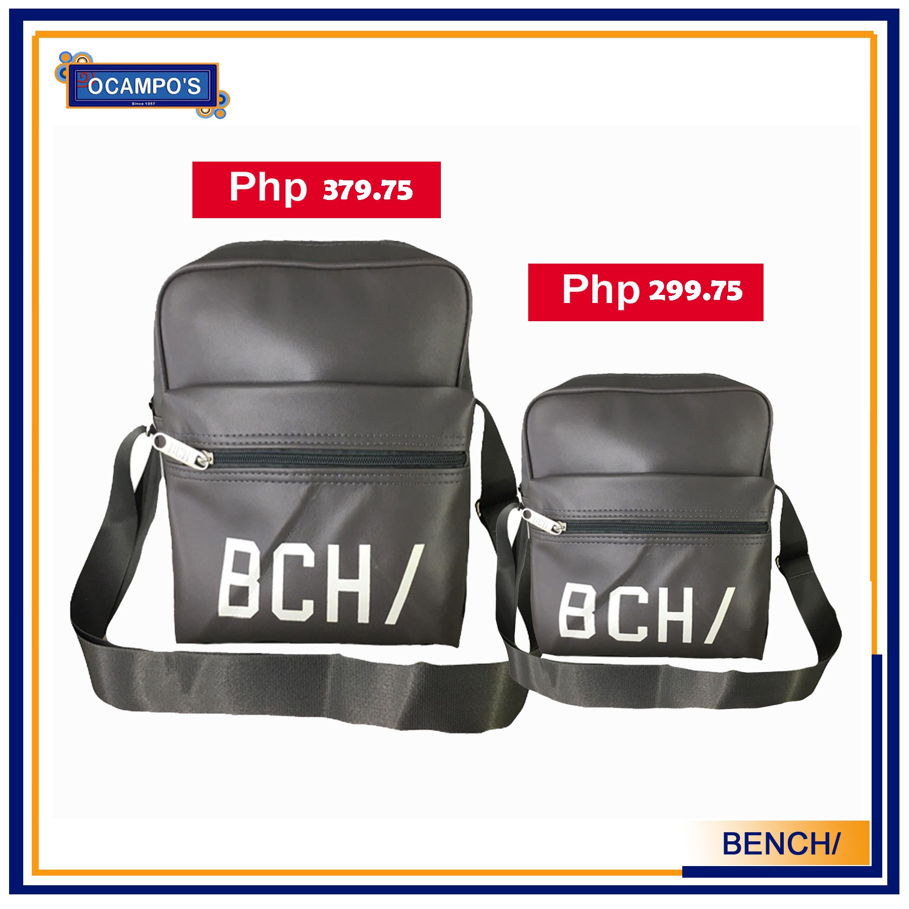 Bench sling shop bag price