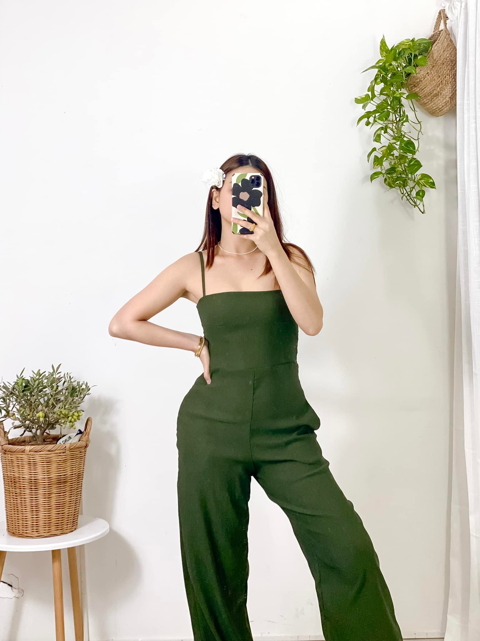 Army green Jumpsuit for women | Lazada PH