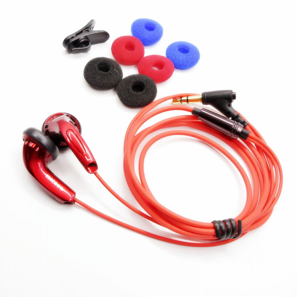 Tai nghe nhét trong yincrow x6 kết nối có dây giắc cắm 3.5mm