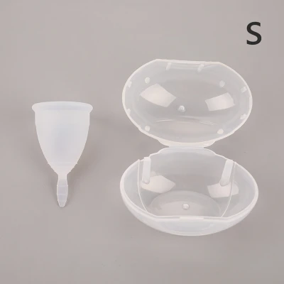 SHENG Women Feminine Hygiene Menstrual Cup Medical 100% Silicone Menstrual Cup (3)
