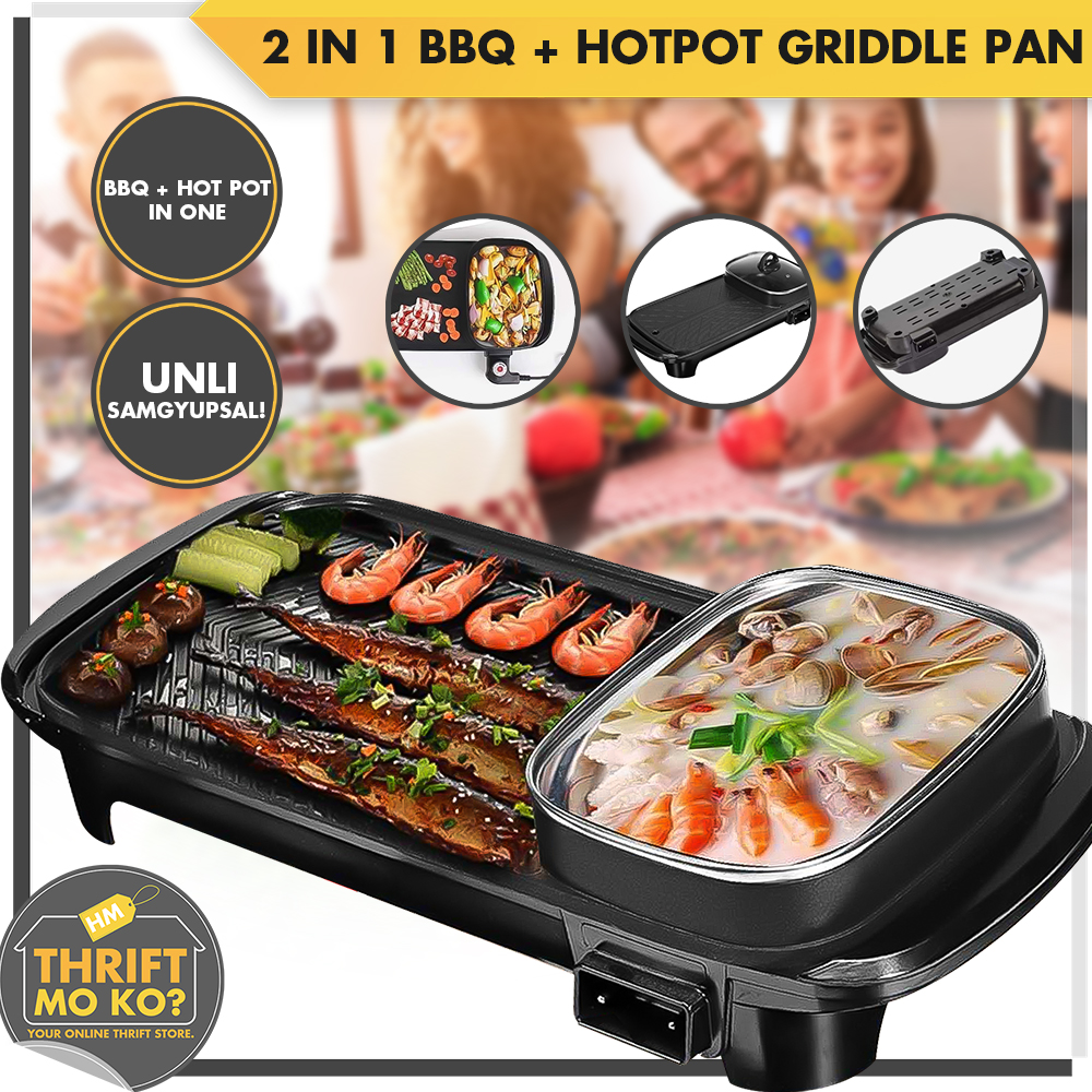 2 in 1 bbq and hotpot