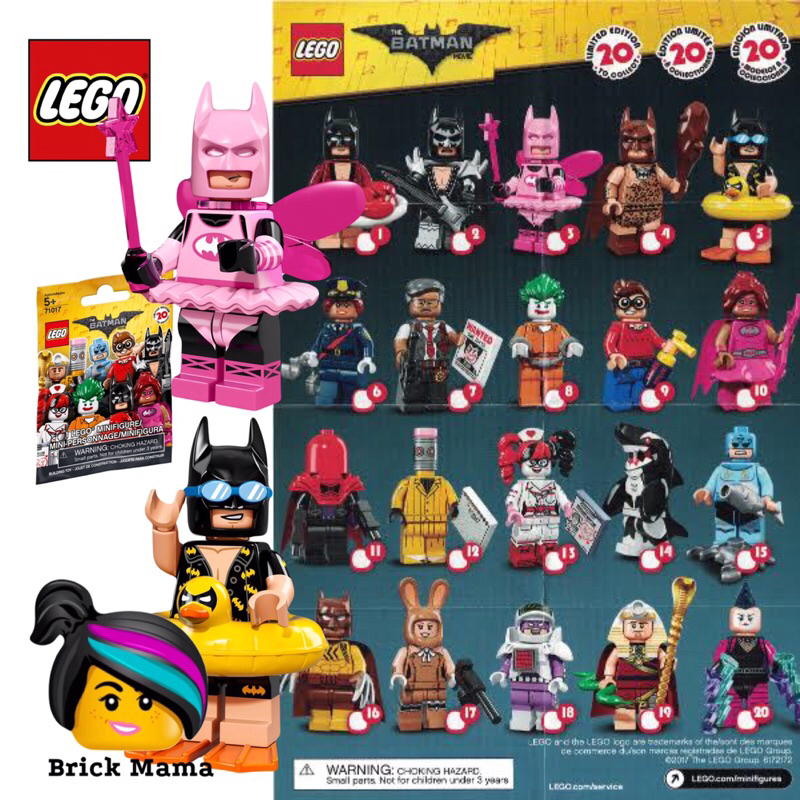 Batman minifigures hot sale series 1