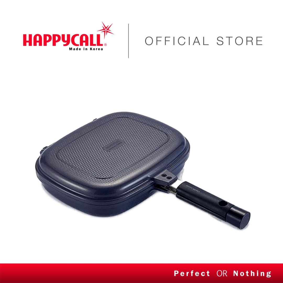 HappyCall Double Pan Compact Jumbo Grill (Made in Korea)