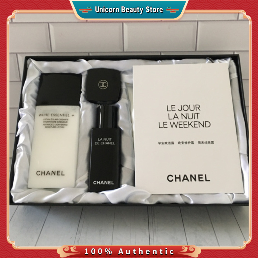 Chanel Makeup Skincare Gift Set Kit Holiday 2022 Bronzer Balm Cleanser  Pouch Bag  eBay