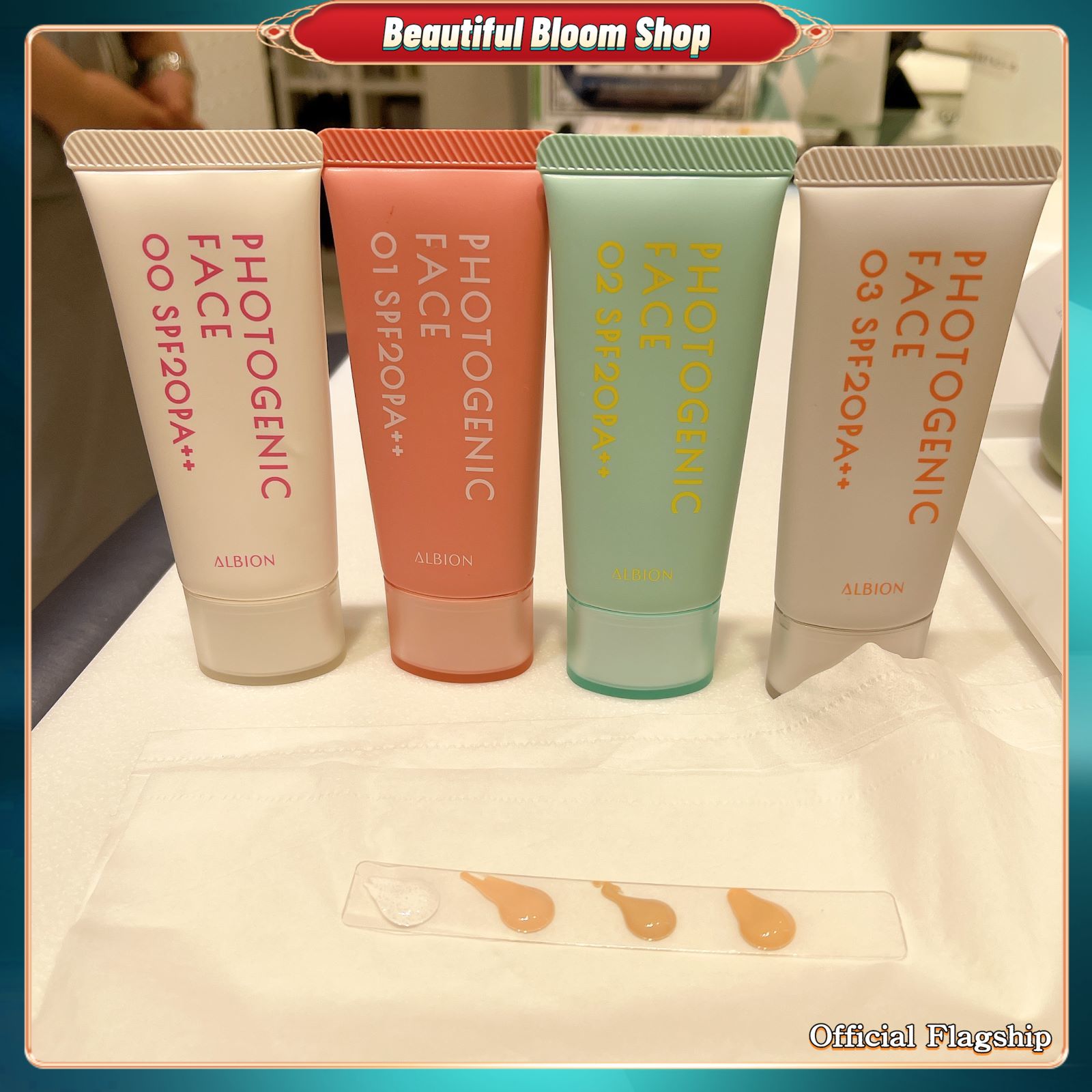 100% Authentic ALBION potogenic face isolating foundation 40g Trang điểm