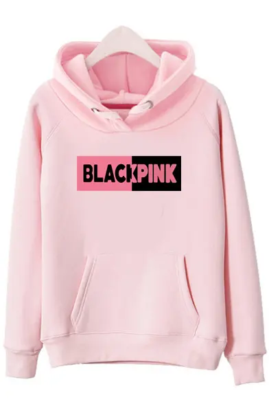 pink blank hoodie