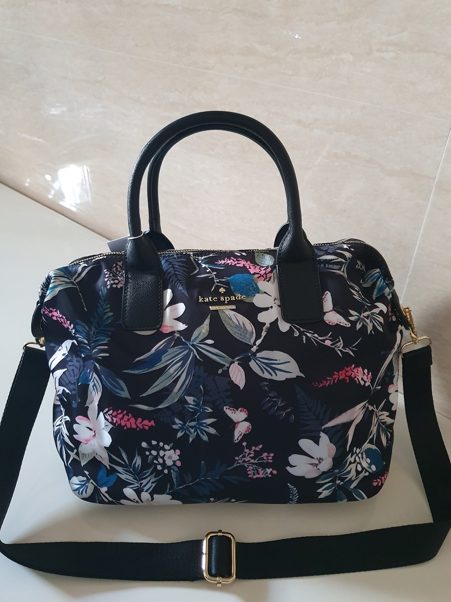 navy blue kate spade bag