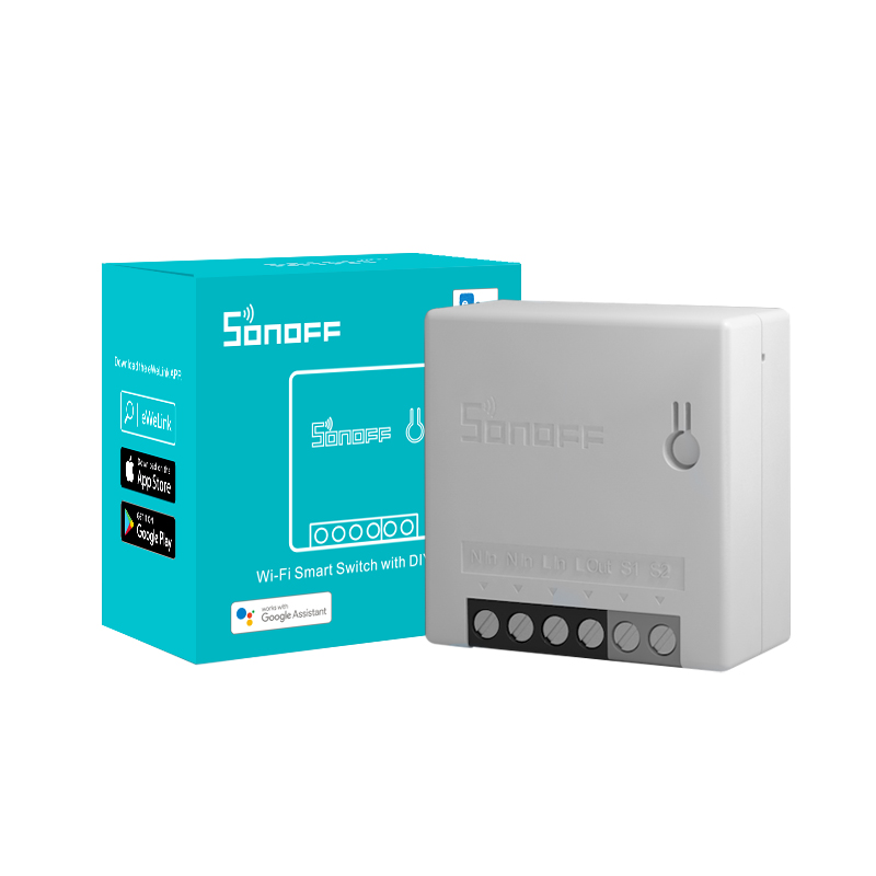 ITEAD SONOFF MINI R2 Công tắc thông minh hai chiều Wifi Công tắc thông minh Mô-đun thông minh không dây DIY Hỗ trợ điều khiển ứng dụng từ xa Hỗ trợ Amazon Alexa Điều khiển bằng giọng nói G**gle Home, Điều khiển 2 chiều Ánh sáng của